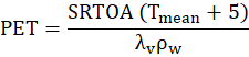 Jensen-Haise Method (JH)