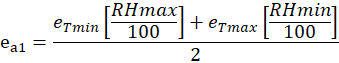 Penman-Monteith Method